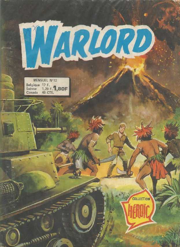 Scan de la Couverture Warlord Espionnage n 12